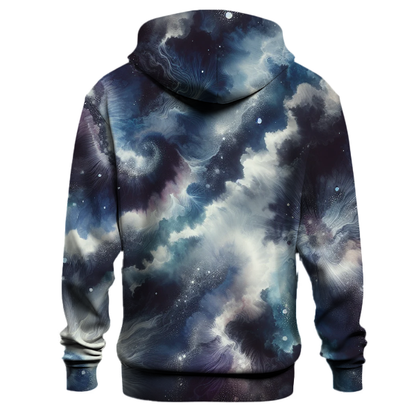 Starry Night Dreams Tie-dye Design Hoodie