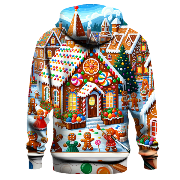 Enchanted Gingerbread Village Hoodie