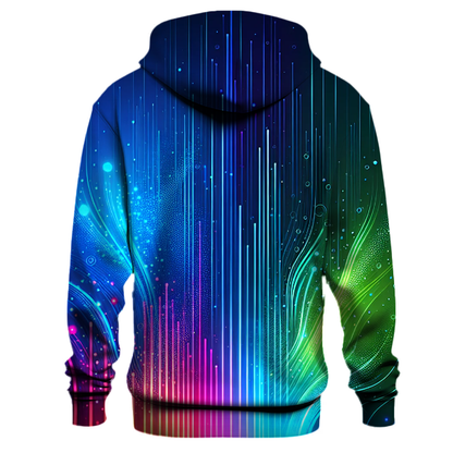 Electric Aura Gradient Hoodie