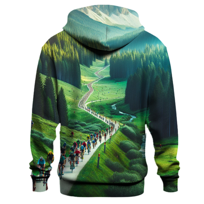 Cycling Trail Adventure Hoodie Graphic Hoodies