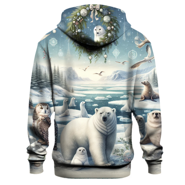 North Pole Wildlife Serenade Hoodie