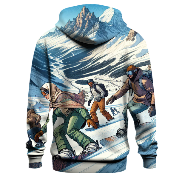 Snowboarding - Chamonix Hoodie