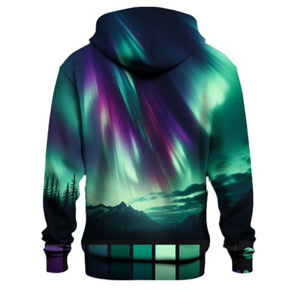 Glimmering Aurora Dreams Hoodie