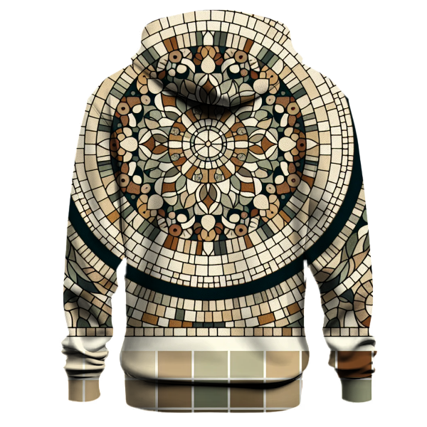 Earthy Bohemian Mosaic Hoodie