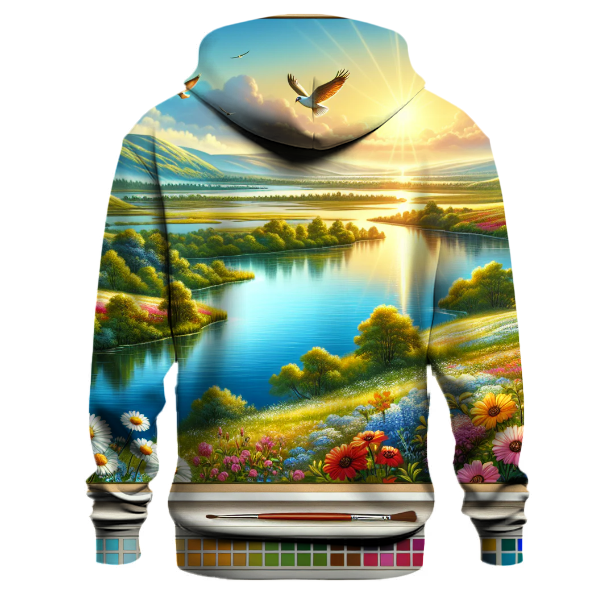 Dreamy Landscape Attire Hoodie