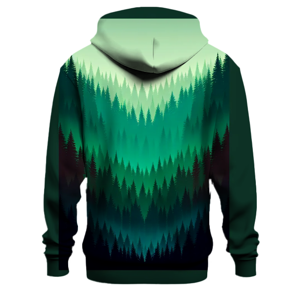 Frosted Pine Woods Hoodie