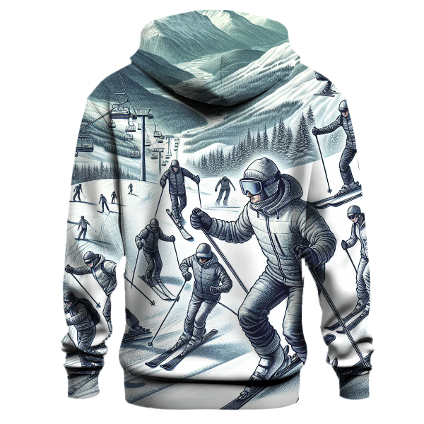 Skiing - Alpine Racer Hoodie