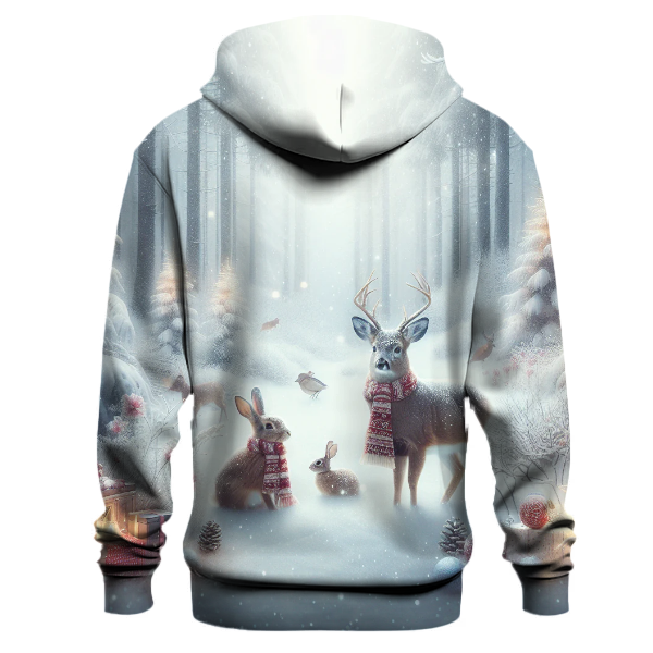 Snowy Woodland Adventure Hoodie