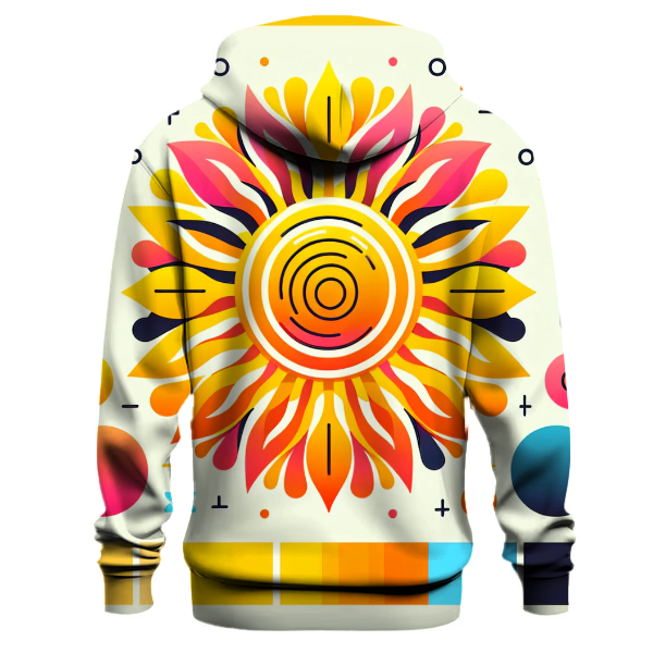 Whimsical Sunburst Hoodie