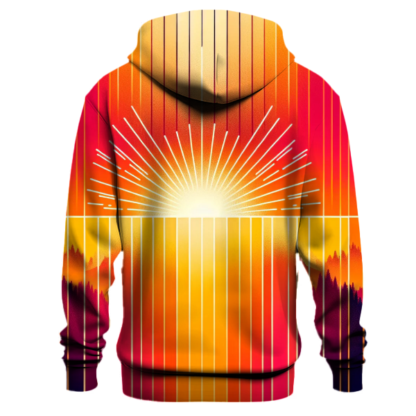 Golden Sunset Reflection Hoodie