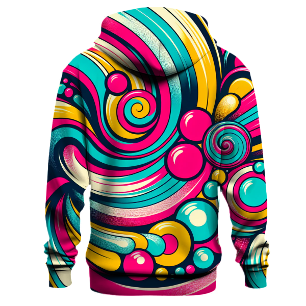 Dynamic Spiral Patterns Hoodie