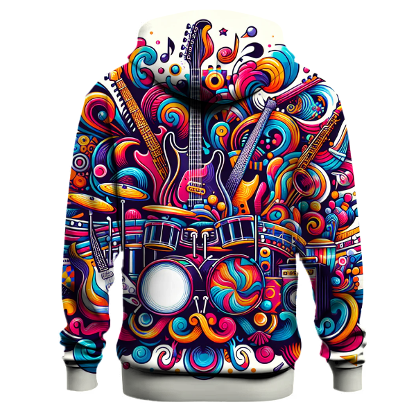 Funky Retro Music Hoodie