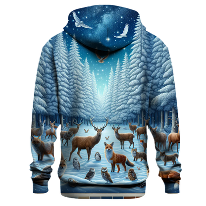 Enchanted Woodland Christmas Hoodie