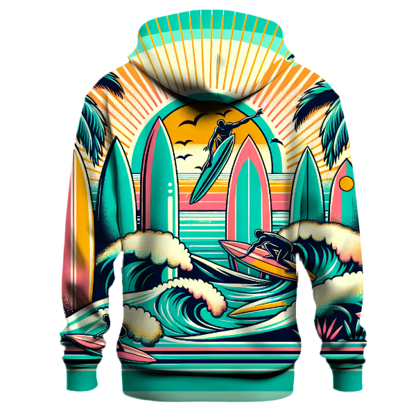 Radical Retro Surf Hoodie