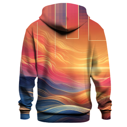 Ethereal Sunset Gradient Hoodie