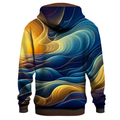 Golden Horizon Shift Hoodie