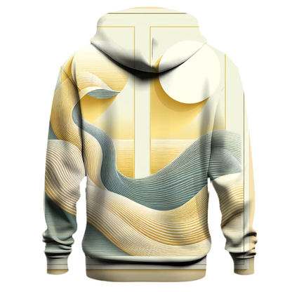 Mellow Yellow Waves Hoodie