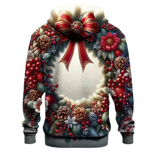 Joyful Christmas Wreath Hoodie