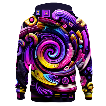 80s Swirl Hoodie