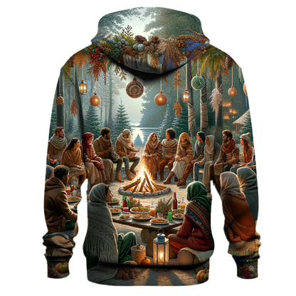 Charming Woodland Christmas Hoodie