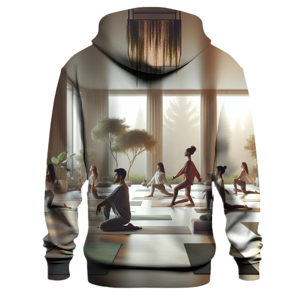 Yoga Mindfulness and Balance Hoodie