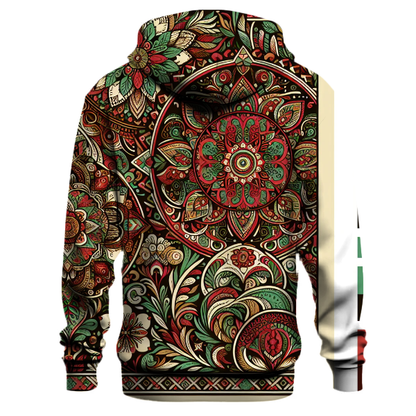 Folk Art Vibrance Hoodie