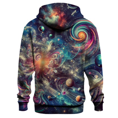 Retro Space Age Groove Hoodie