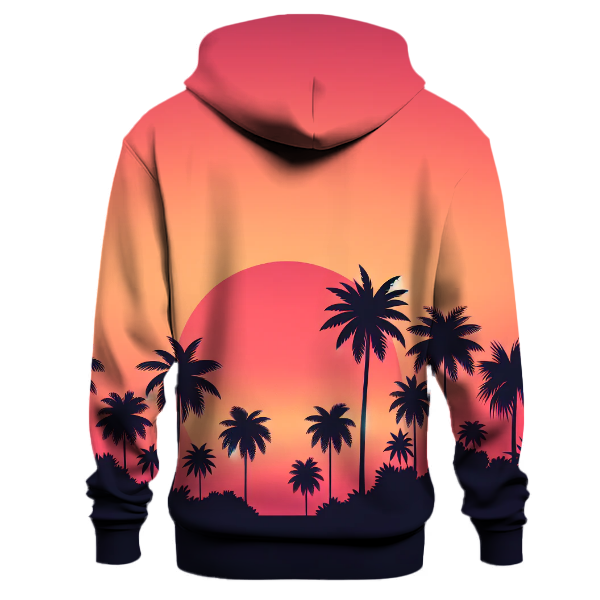 Tropical Twilight Vibes Hoodie