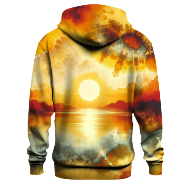 Citrine Horizon Tie-Dye Hoodie