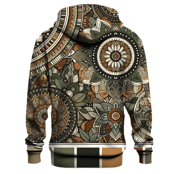 Chic Boho Patterns Hoodie