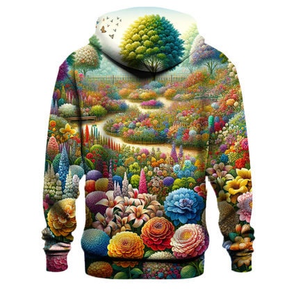 Vivid Botanical Enchantment Hoodie