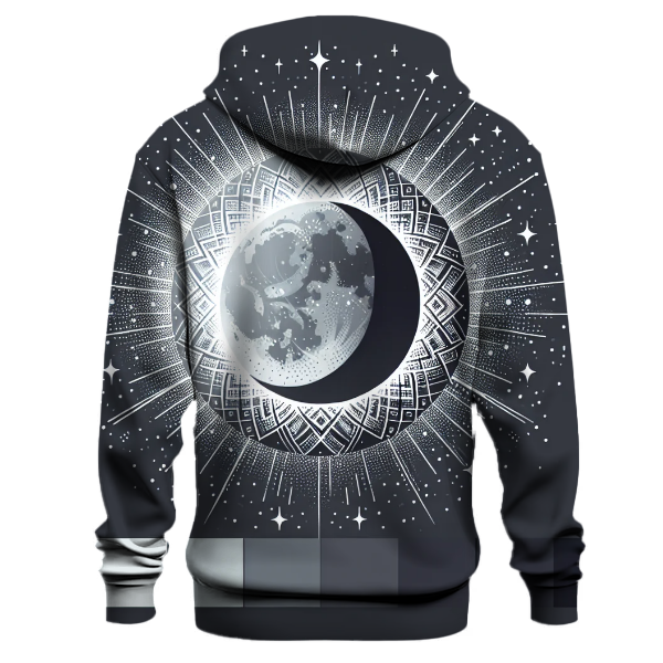 Eclipse Night Hoodie Embroidered Hoodies