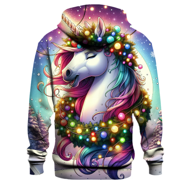 Silly Christmas Unicorn Hoodie