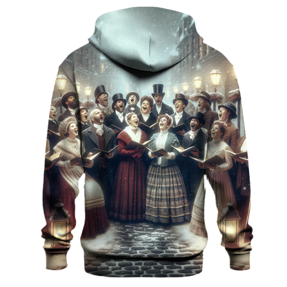 Antique Christmas Carols Hoodie