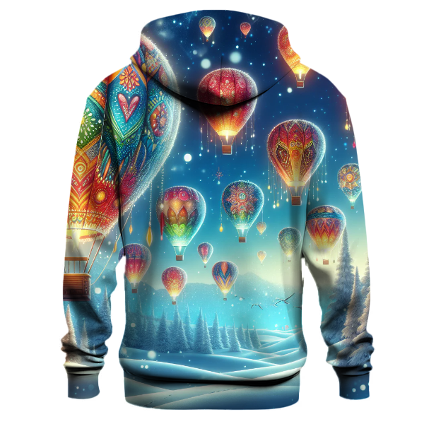 Holiday Hot Air Balloon Ride Hoodie