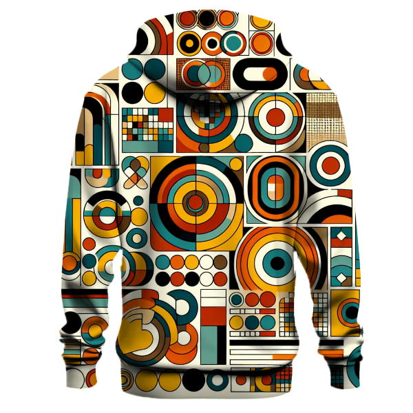 Retro Geometric Funk Hoodie