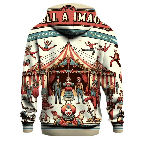 Vintage Circus Carnival Hoodie