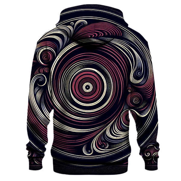 Groovy Vinyl Rhythm Hoodie