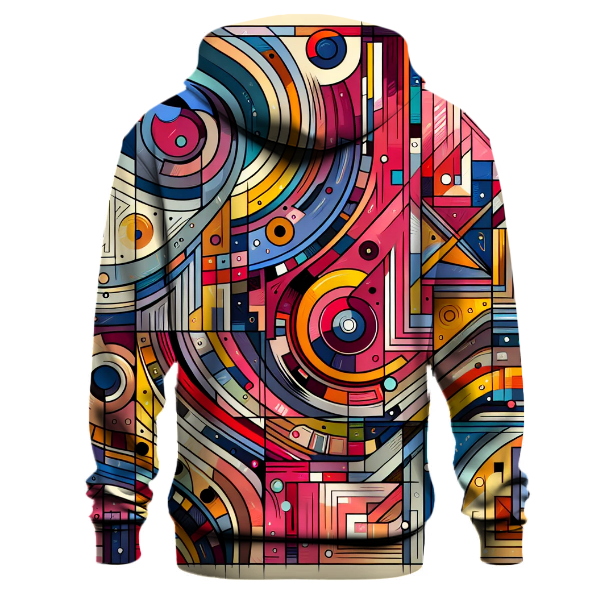 Abstract Geometric Wonderland Hoodie