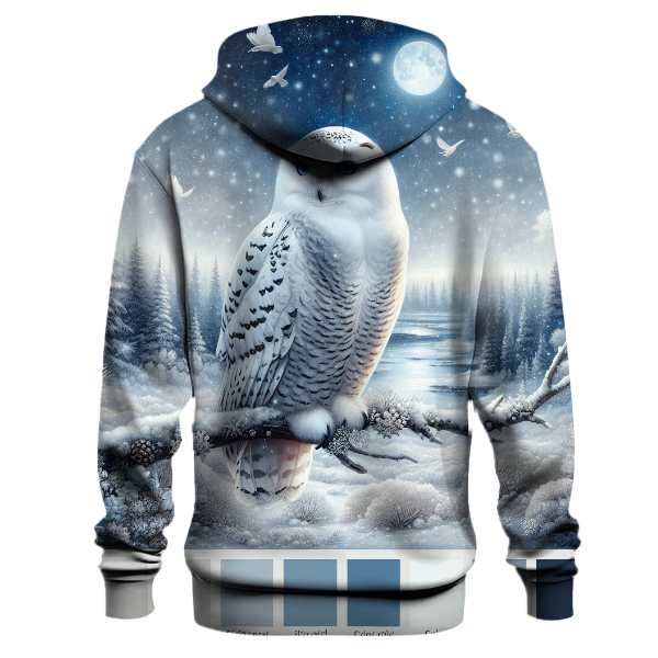 Snowy Owl Christmas Hoodie