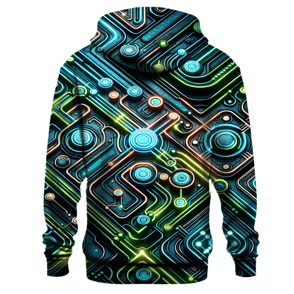 Electric Circuit Vibes Hoodie