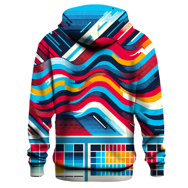 Pixel Wave Hoodie