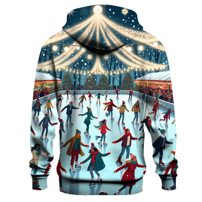 Holiday Skating Rink Hoodie