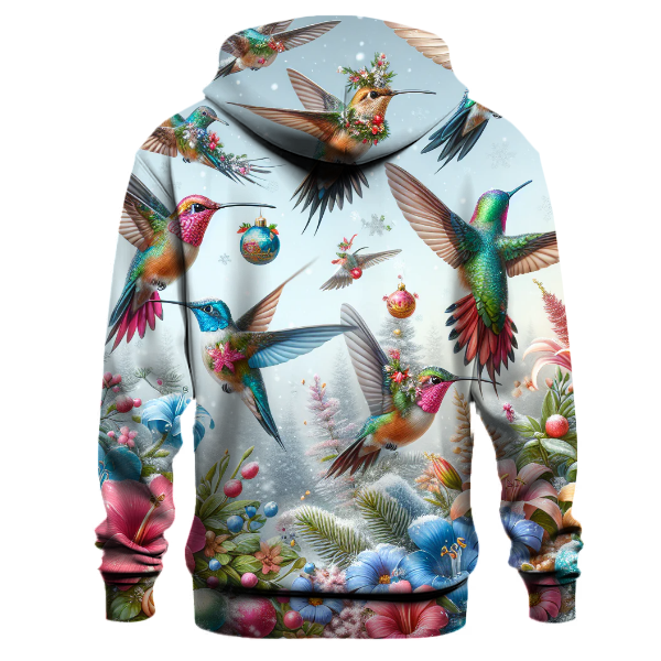 Happy Holiday Hummingbirds Hoodie