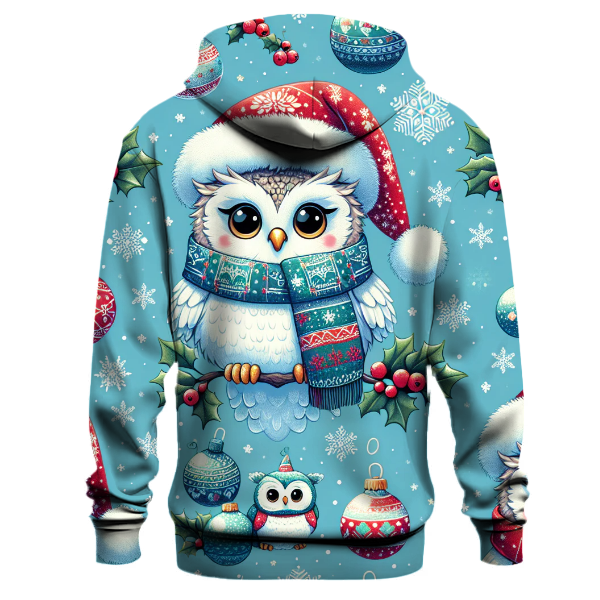 Charming Holiday Owls Hoodie