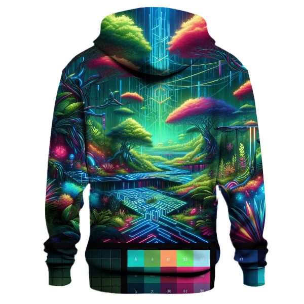 Cyber Jungle Explorer Hoodie