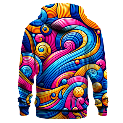 Funky Spirals Hoodie