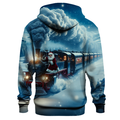 Santa's Express Train Journey Hoodie