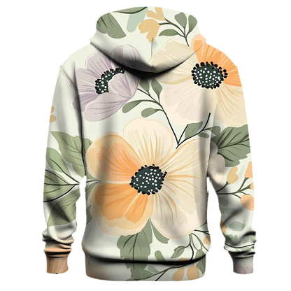 Peaceful Floral Fantasy Hoodie