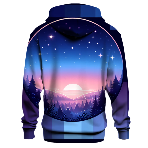 Starlit Evening Gradient Hoodie